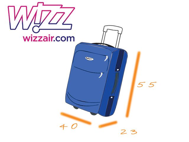 Borsa da Viaggio Vashka capacità 30 litri Arancione 42cm x 32cm x 25cm Wizzair On board-Borsa bagaglio a mano per cabina