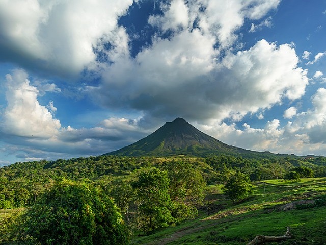vulcano in Costa Rica